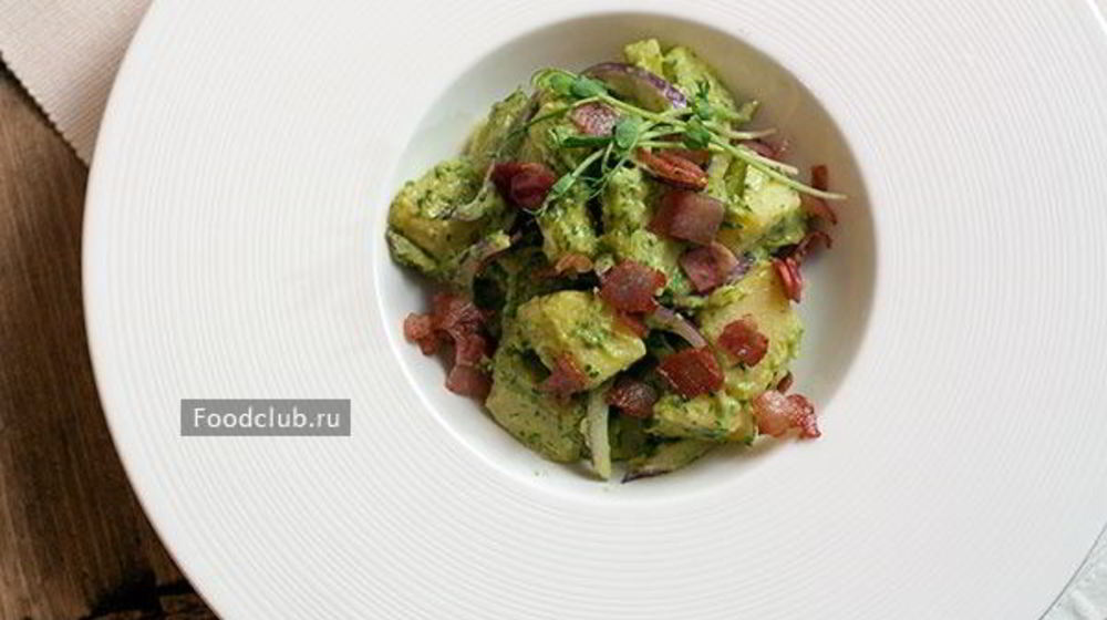 Как приготовить картофельный салат с йогуртовым соусом