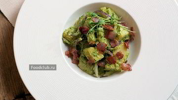 Рецепт Картофельного салата с йогуртовым соусом