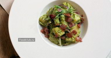 Рецепт Картофельного салата с йогуртовым соусом