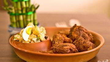 Рецепт Картофельного салата с курочкой