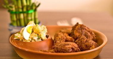 Рецепт Картофельного салата с курочкой