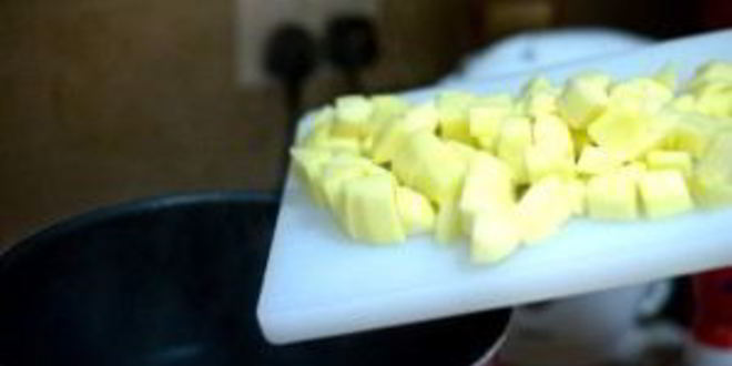 Рецепт картофельного салата с курочкой