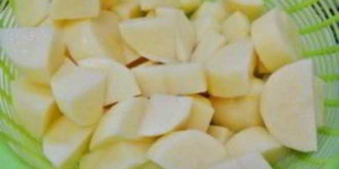 Рецепт картофельного салата с луком