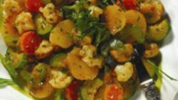 Рецепт Картофельного салата с овощами