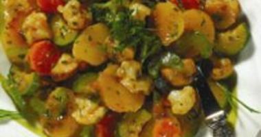 Рецепт Картофельного салата с овощами