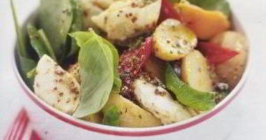 Рецепт Картофельного салата с запеченным перцем