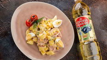 Рецепт Немецкого картофельного салата с домашним майонезом