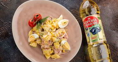 Рецепт Немецкого картофельного салата с домашним майонезом