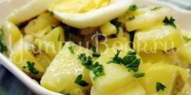 Рецепт немецкого картофельного салата