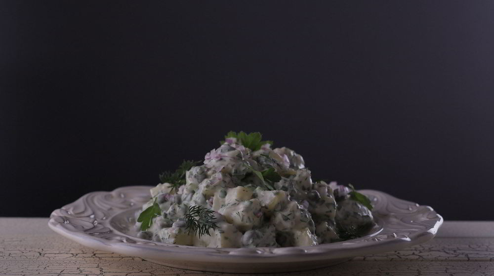 Как приготовить рождественский картофельный салат