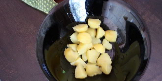 Рецепт салата из картофеля, фасоли и тунца