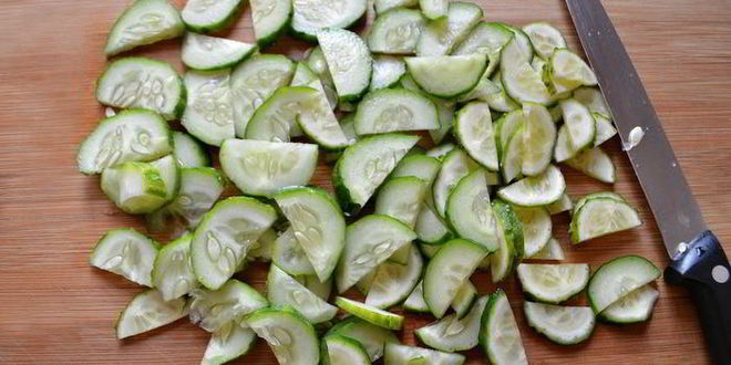 Рецепт салата из картофеля и черемши