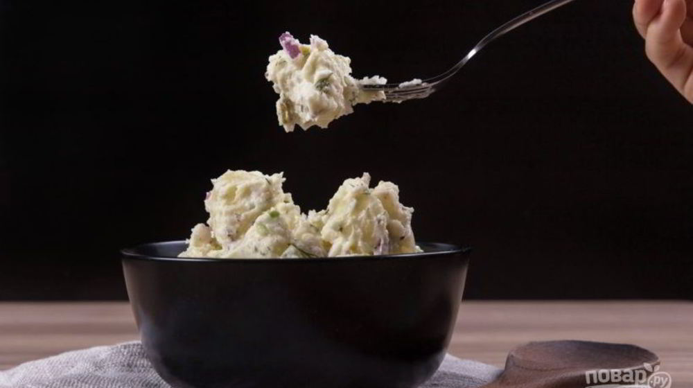 Как приготовить салат из картофеля