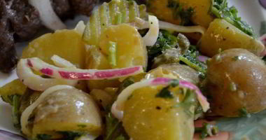 Рецепт Салата картофельного с горчицей