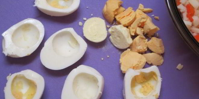 Рецепт салата картофельного с сельдью