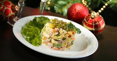 Рецепт Классического новогоднего салата оливье