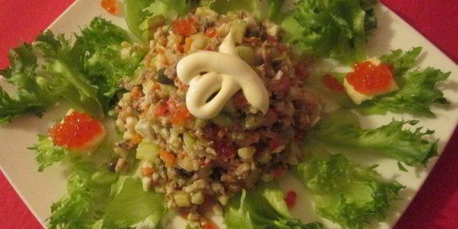 Рецепт оливье по-царски