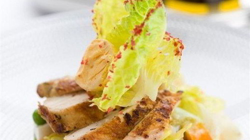 Как приготовить оливье с филе цыпленка на гриле