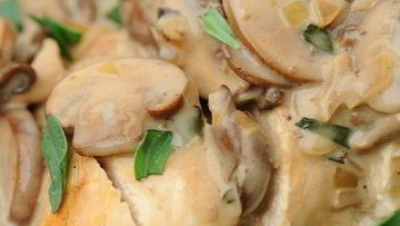 Рецепт Оливье с грибами