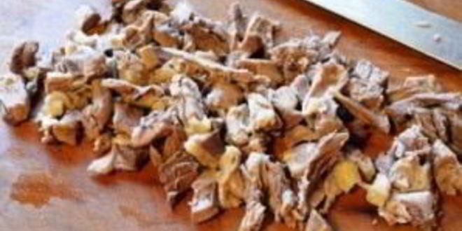 Рецепт оливье с индейкой