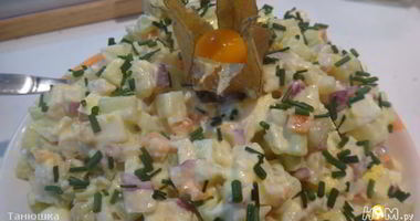 Рецепт Оливье Вкус детства