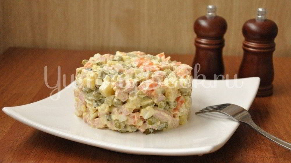 Как приготовить салат оливье классический