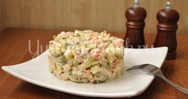 Рецепт Салата Оливье классический