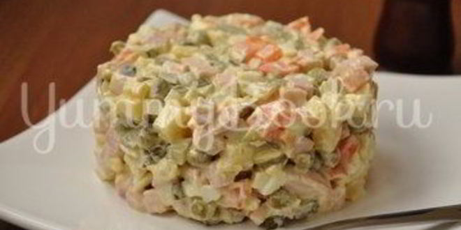 Рецепт салата оливье классический