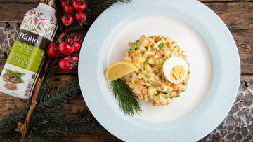 Рецепт Салата Оливье с домашним майонезом