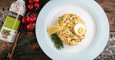 Рецепт Салата Оливье с домашним майонезом