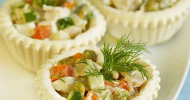 Рецепт Салата оливье с индейкой