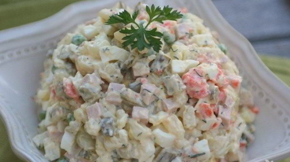 Как приготовить вкусный салат оливье