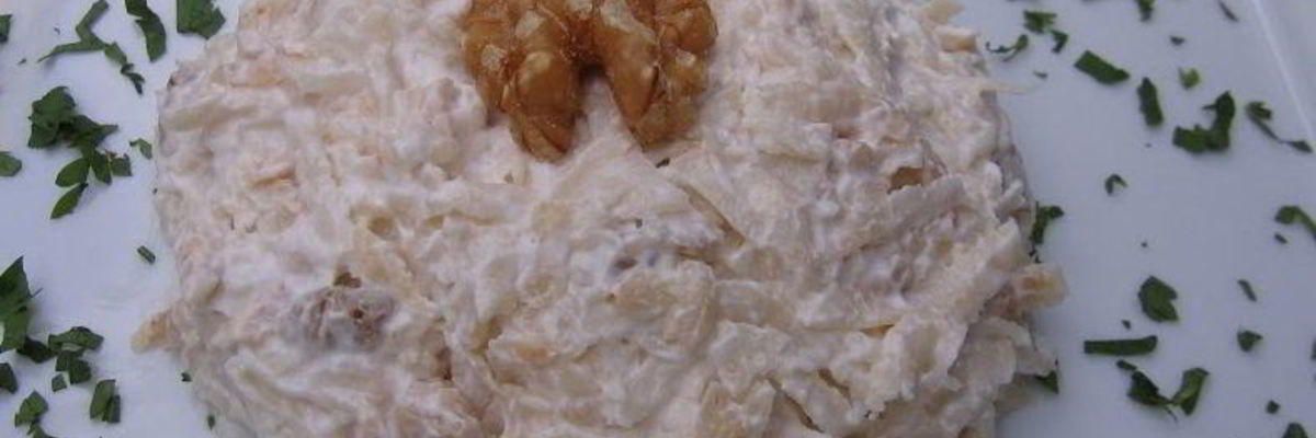 Рецепт Салата из корня сельдерея