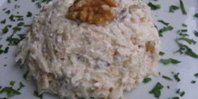 Рецепт салата из корня сельдерея