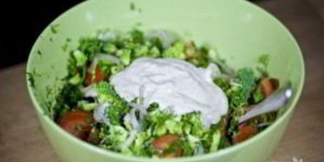 Рецепт салата легкого перекус