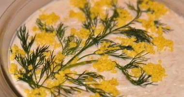 Рецепт Мимозы с маслом и сыром