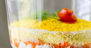 Рецепт Мимозы с тунцом