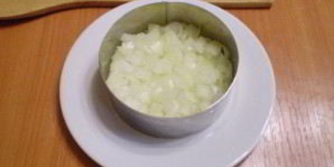 Рецепт салата мимоза без картофеля