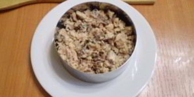 Рецепт салата мимоза без картофеля