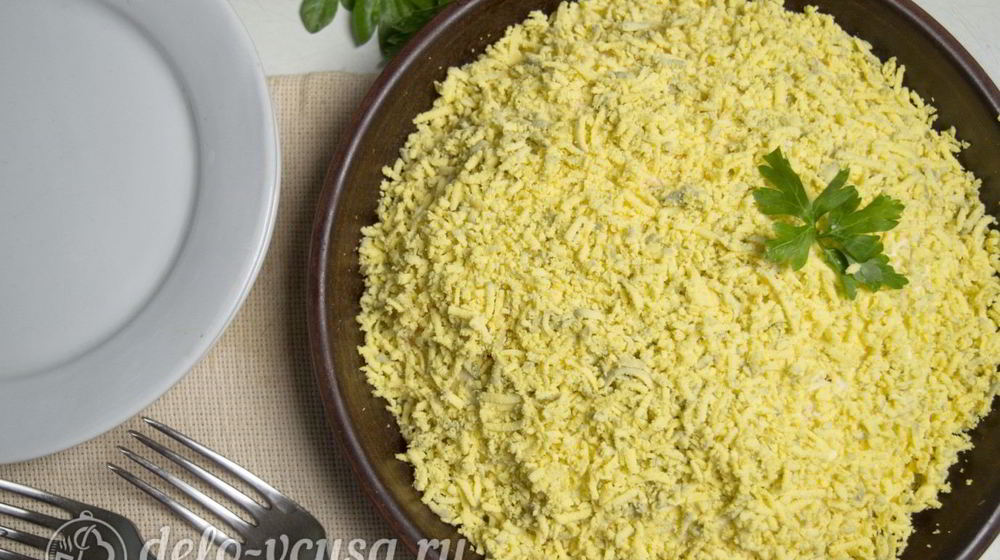 Как приготовить салат мимоза без картошки