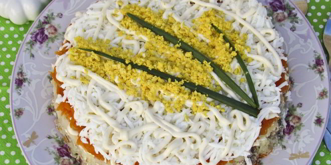 Рецепт салата мимоза классический