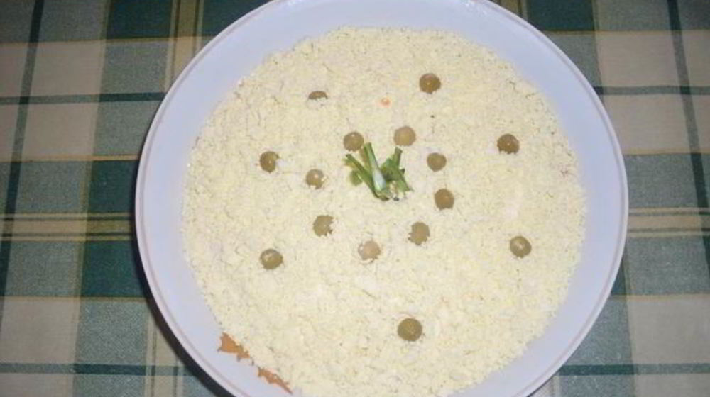 Как приготовить салат мимоза нежная с картошкой