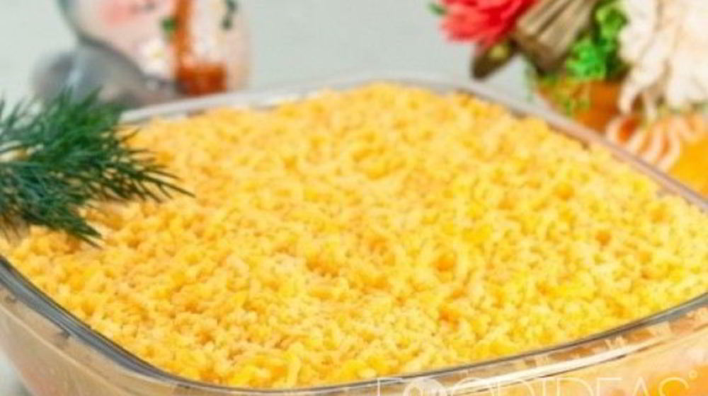 Как приготовить салат мимоза с сайрой