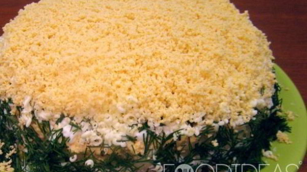 Как приготовить салат мимоза с сыром