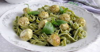 Рецепт Тальятелле Мимоза