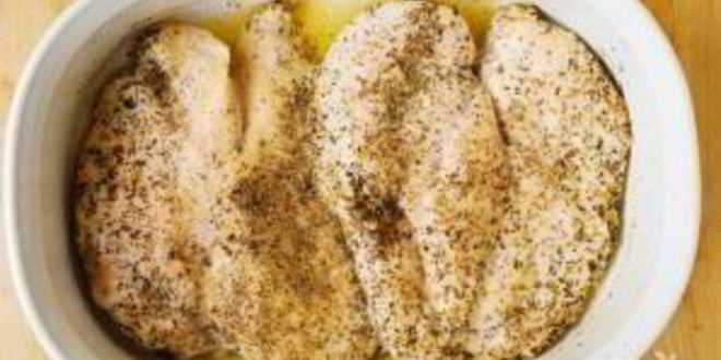 Рецепт куриного филе под шубой в духовке