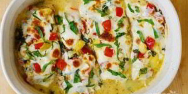 Рецепт куриного филе под шубой в духовке