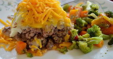 Рецепт Мясного хлеба под шубой