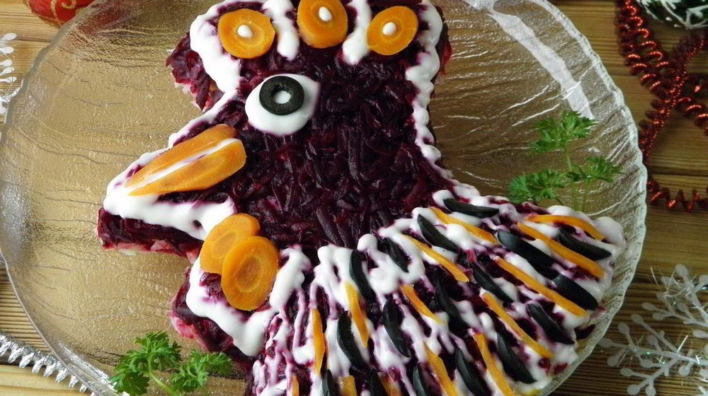 Как приготовить петушка под шубой из селедки