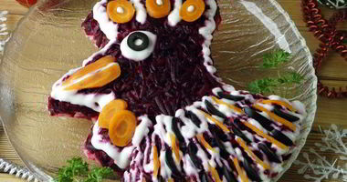 Рецепт Петушка под шубой из селедки